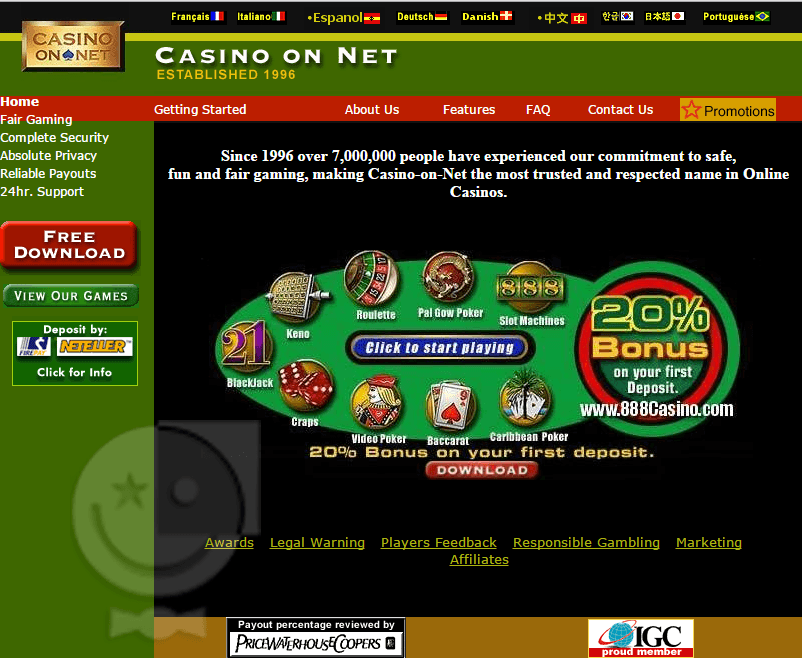 888 Casino Ndl