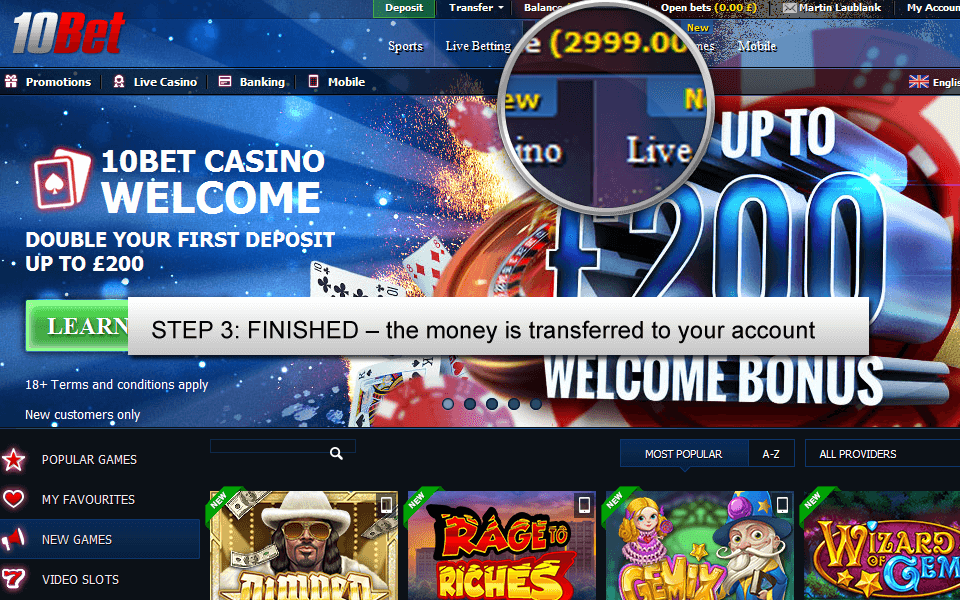 Online Casino Paypal Bonus